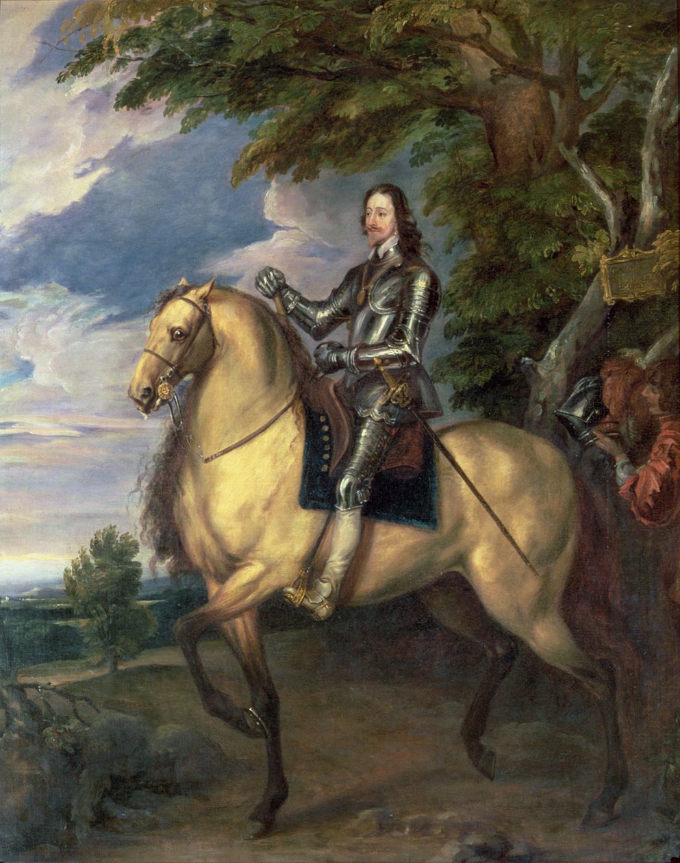 I. Károly portréja (1600-49) alkotó: Anthony van Dyck