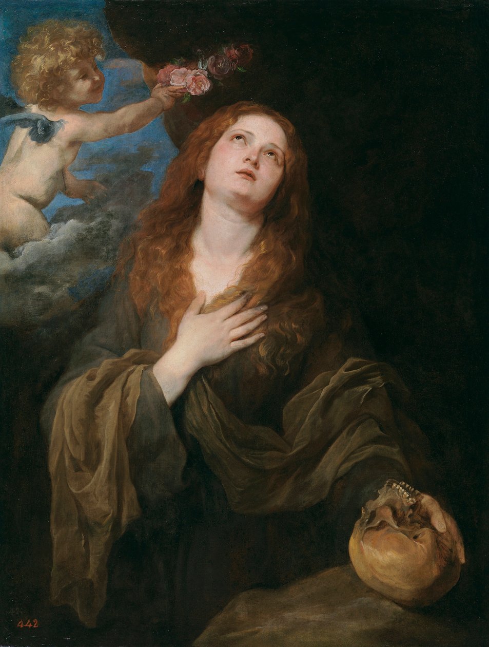 Szent Rozália alkotó: Anthony van Dyck