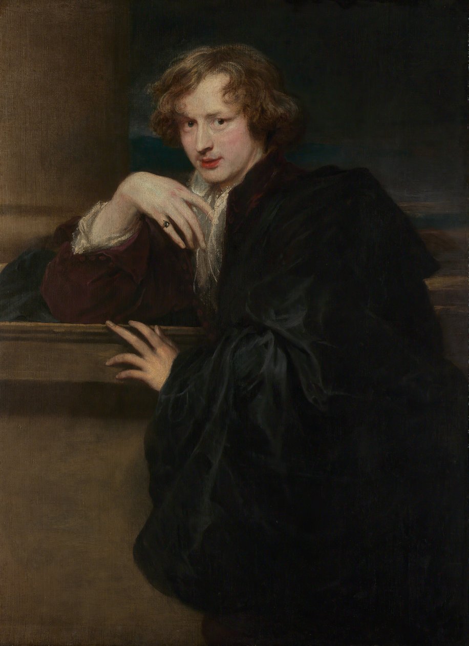 Önarckép, kb. 1620-21. alkotó: Anthony van Dyck