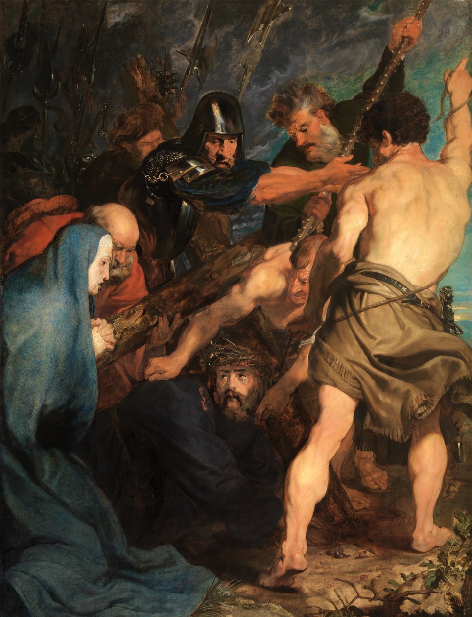 A kereszthordozás alkotó: Anthony van Dyck