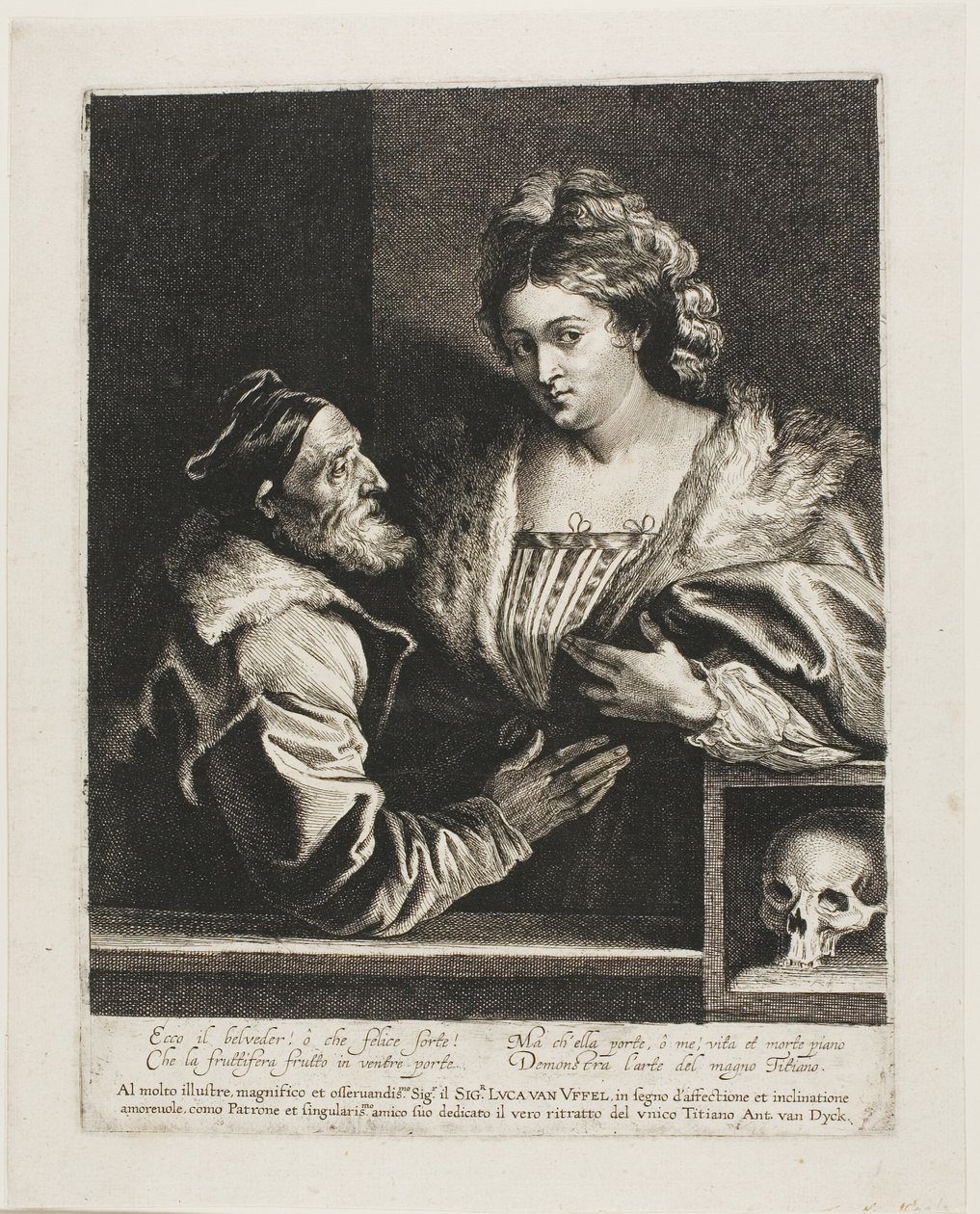 Tizian és úrnője alkotó: Anthony van Dyck
