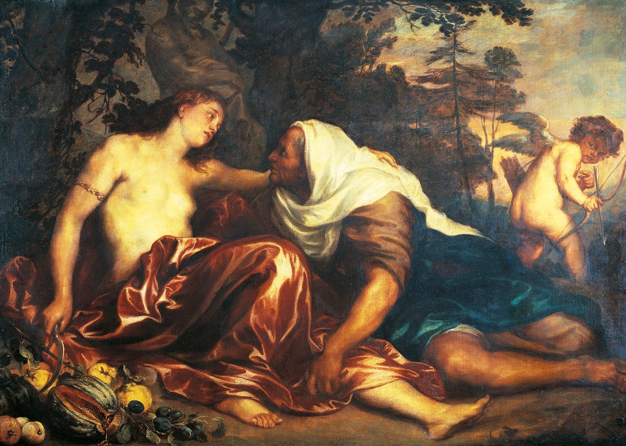 Vertumnus és Pomona alkotó: Anthony van Dyck