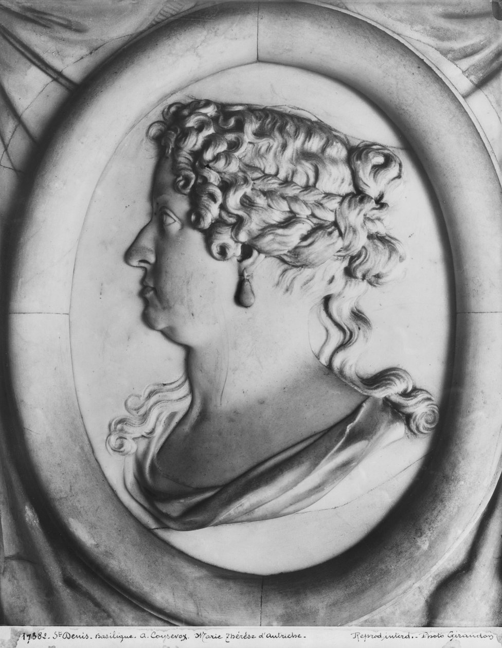 Marie Teréz osztrák királynő (1638-83) (márvány) alkotó: Antoine Coysevox