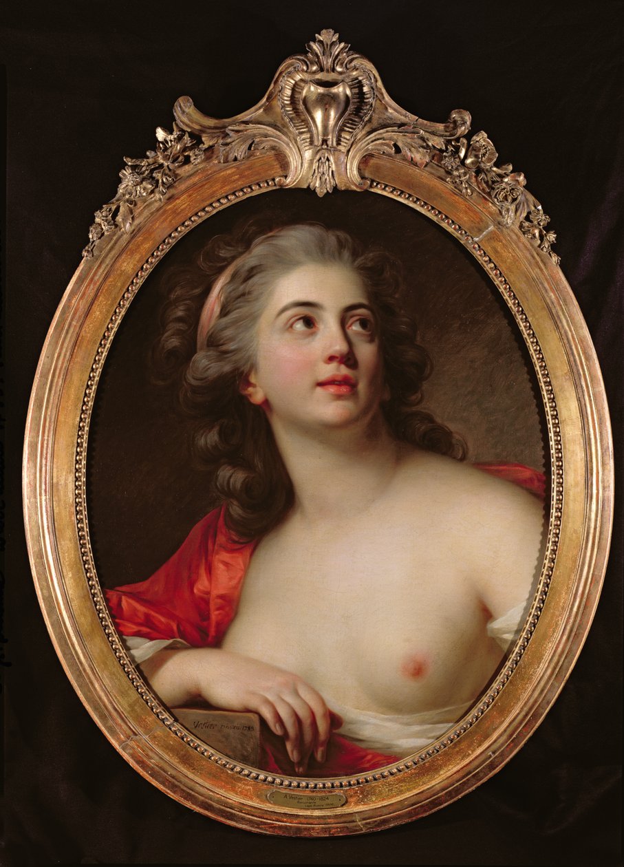 Bacchante, 1783 alkotó: Antoine Vestier