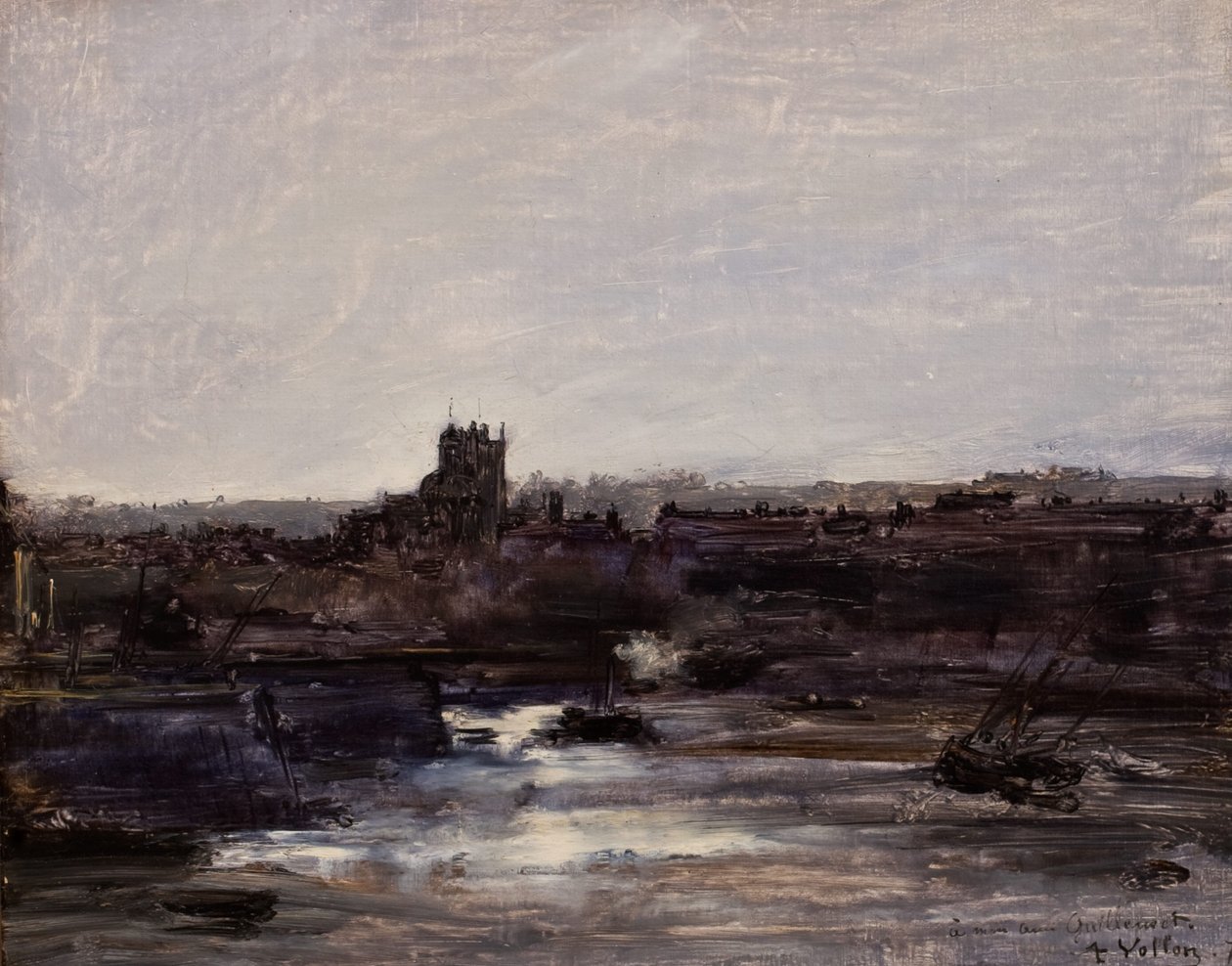 Dieppe alkotó: Antoine Vollon
