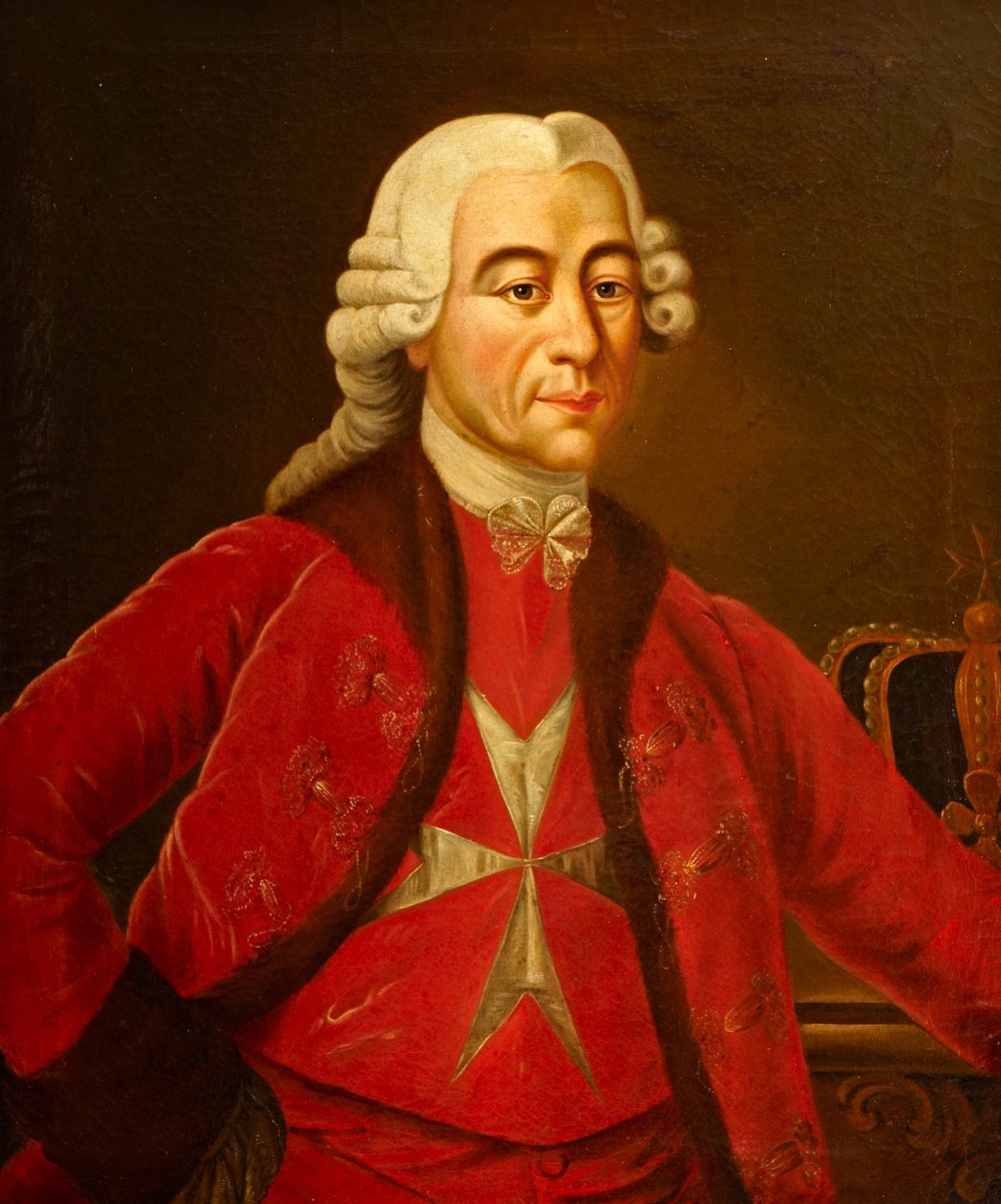 Emmanuel de Rohan nagymester alkotó: Antoine de Favray