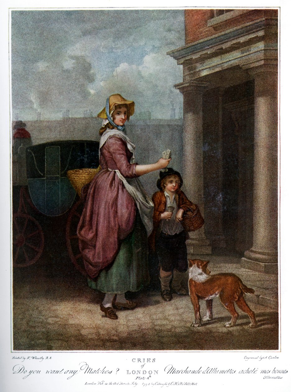 Kérsz gyufát, 1794 1910. alkotó: Antoine Cardon