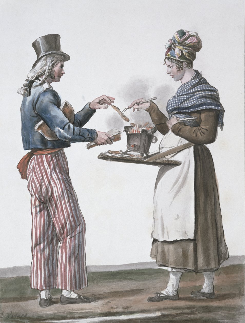 A kolbászárus alkotó: Antoine Charles Horace Vernet