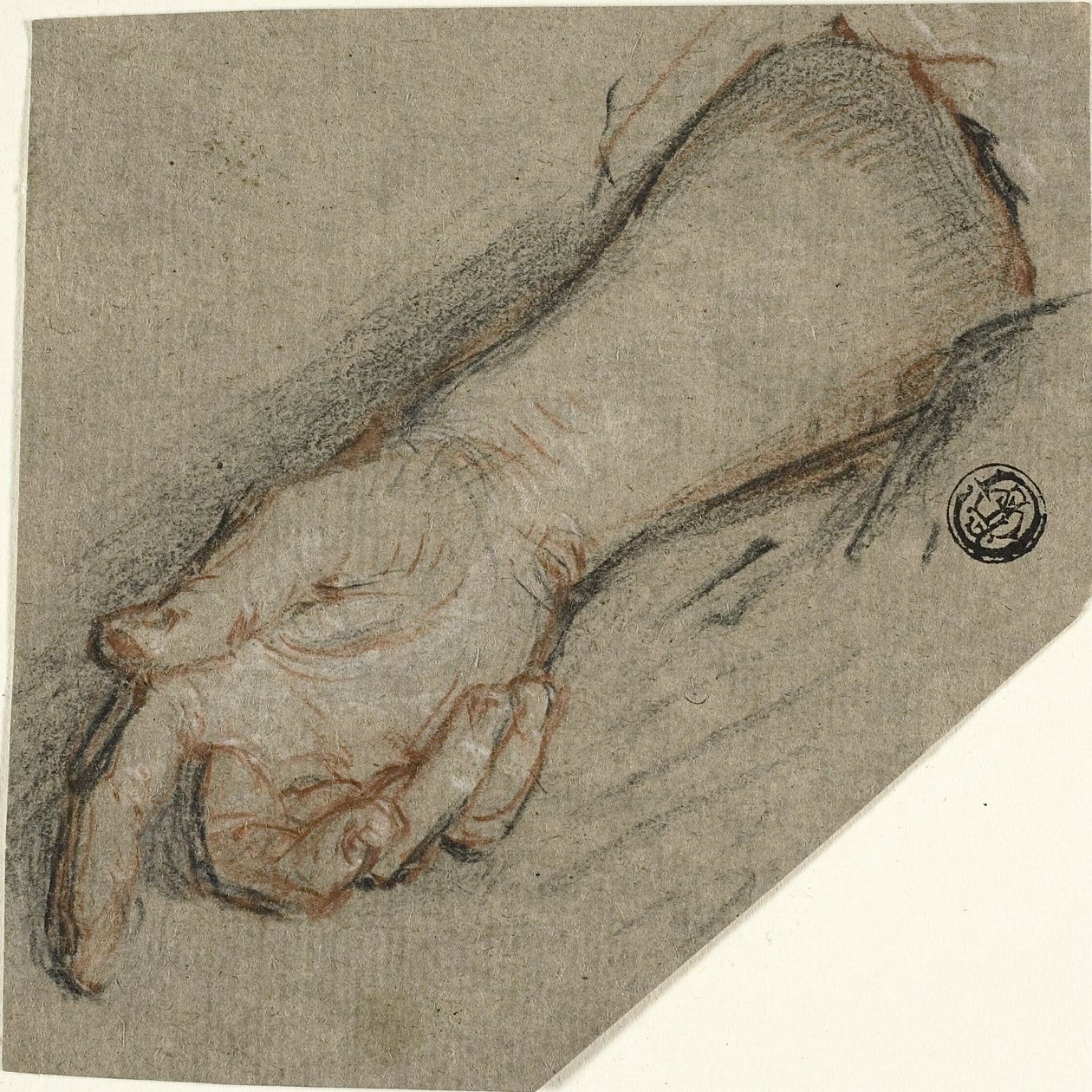 Kézhát és alkar alkotó: Antoine Coypel