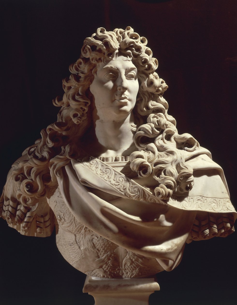 XIV. Lajos francia mellszobra (szobor) alkotó: Antoine Coysevox