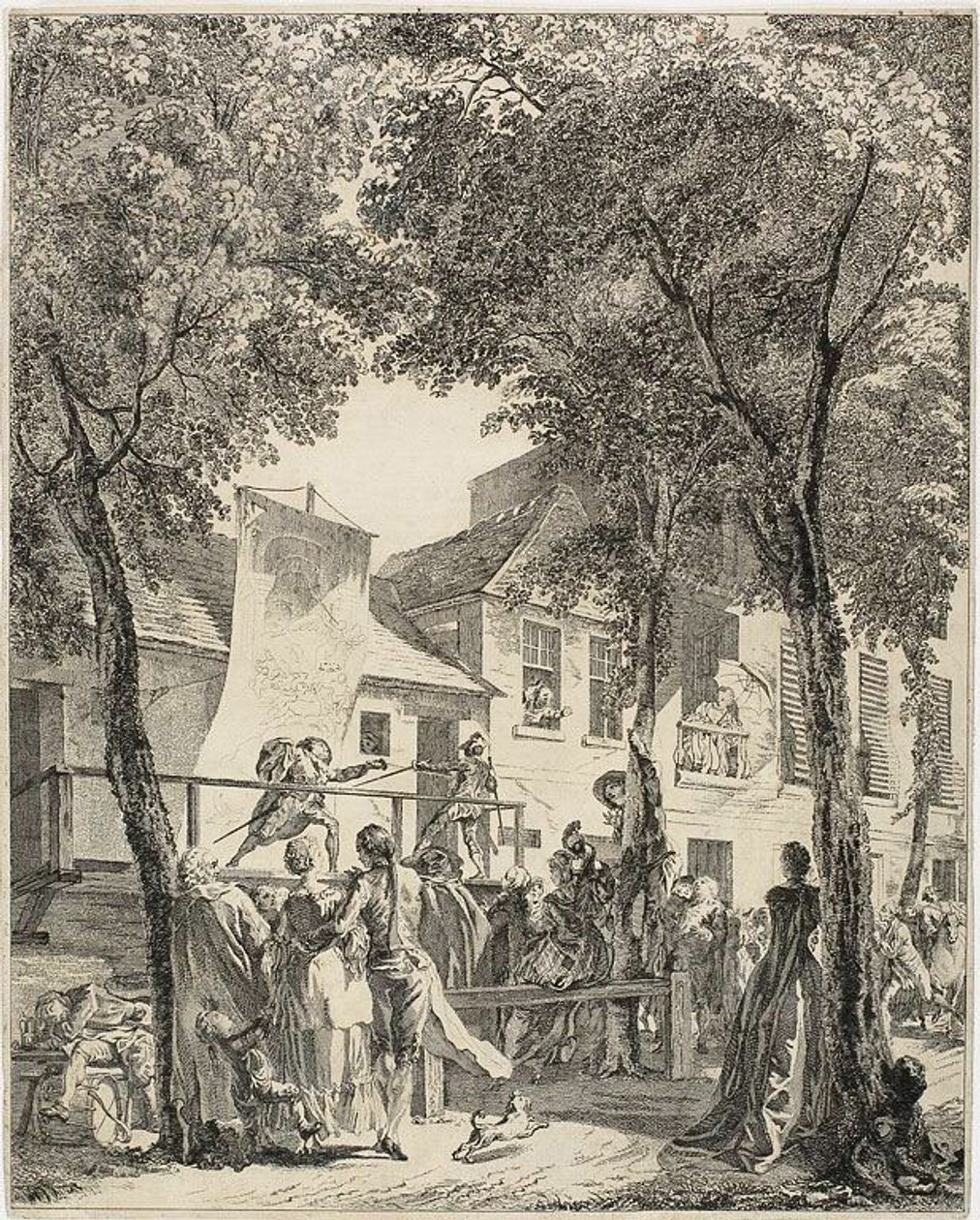 Parádé a körúton alkotó: Antoine Jean Duclos
