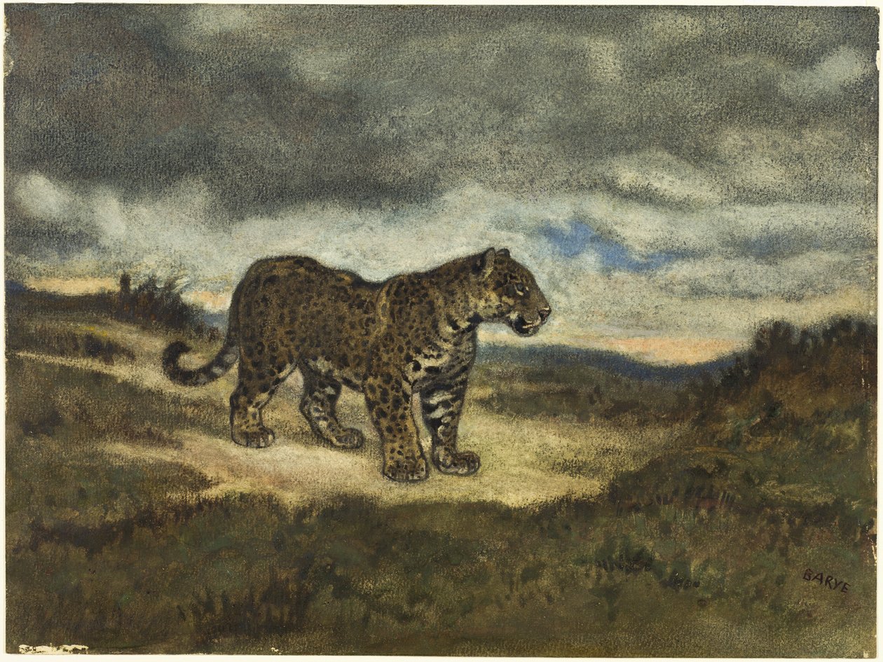 Jaguár állva alkotó: Antoine Louis Barye