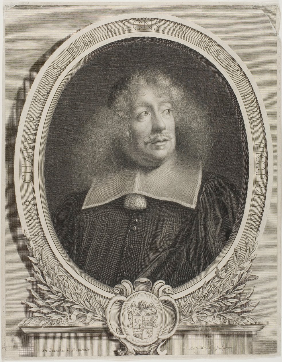 Gaspar Charrier, királyi titkár alkotó: Antoine Masson
