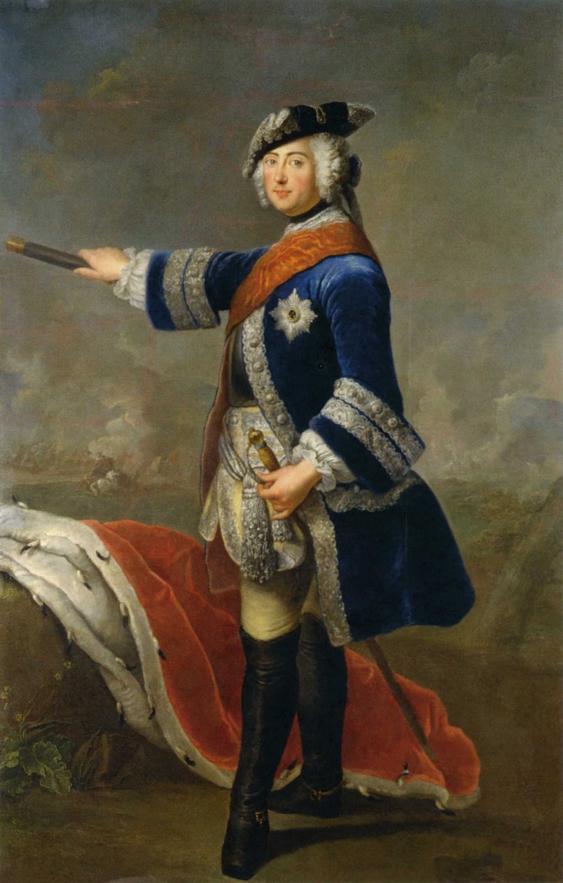 II. Friedrich (Pesne) alkotó: Antoine Pesne