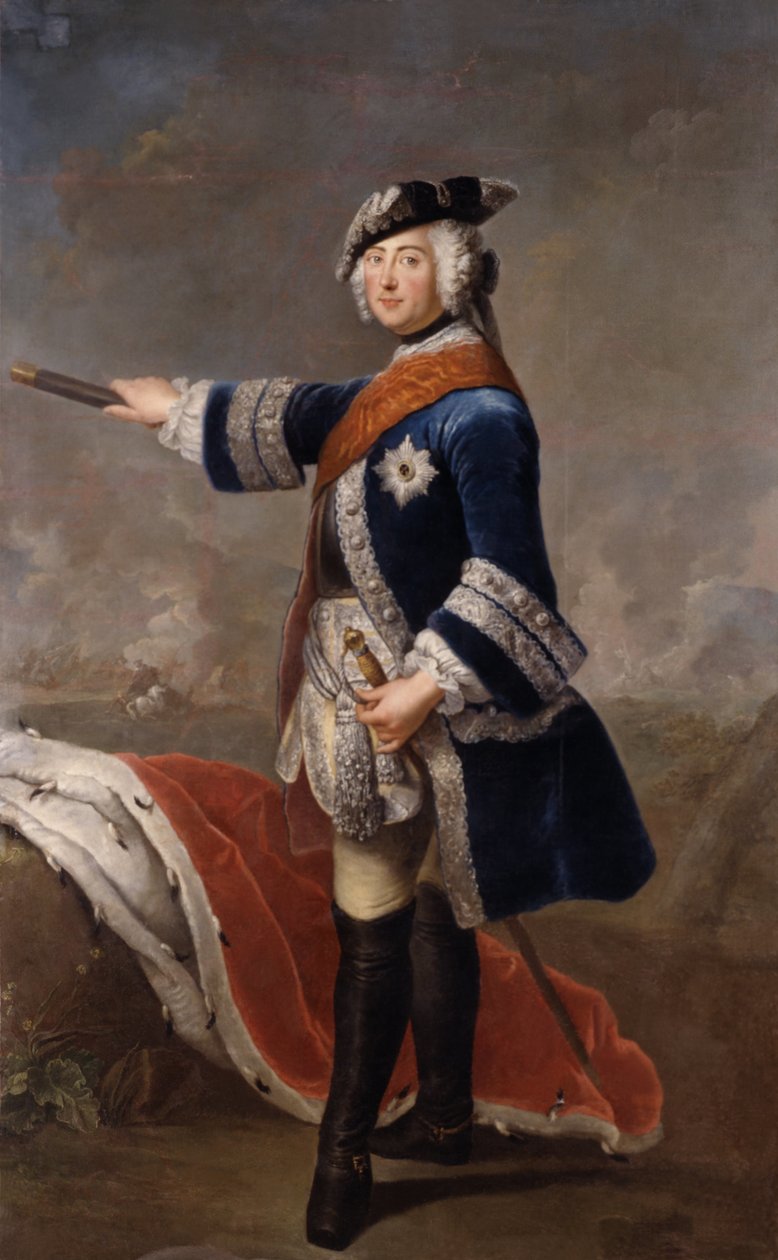 Nagy Frigyes alkotó: Antoine Pesne