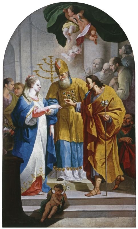 Mary eljegyzett alkotó: Anton Cebej