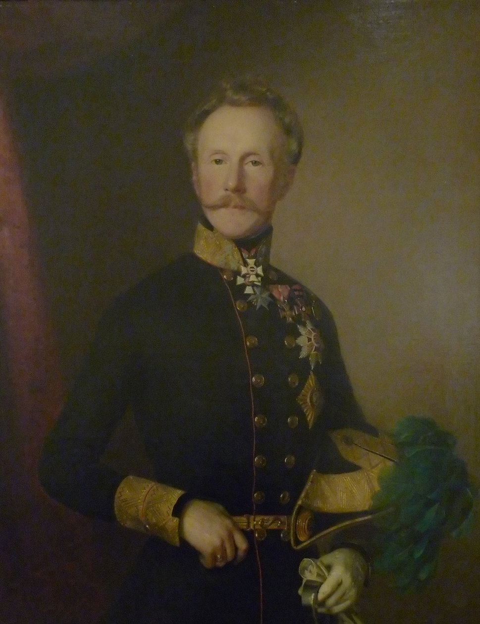 Heinrich Hermann Josef Freiherr von Heß (1788-1870), osztrák tábornok alkotó: Anton Einsle