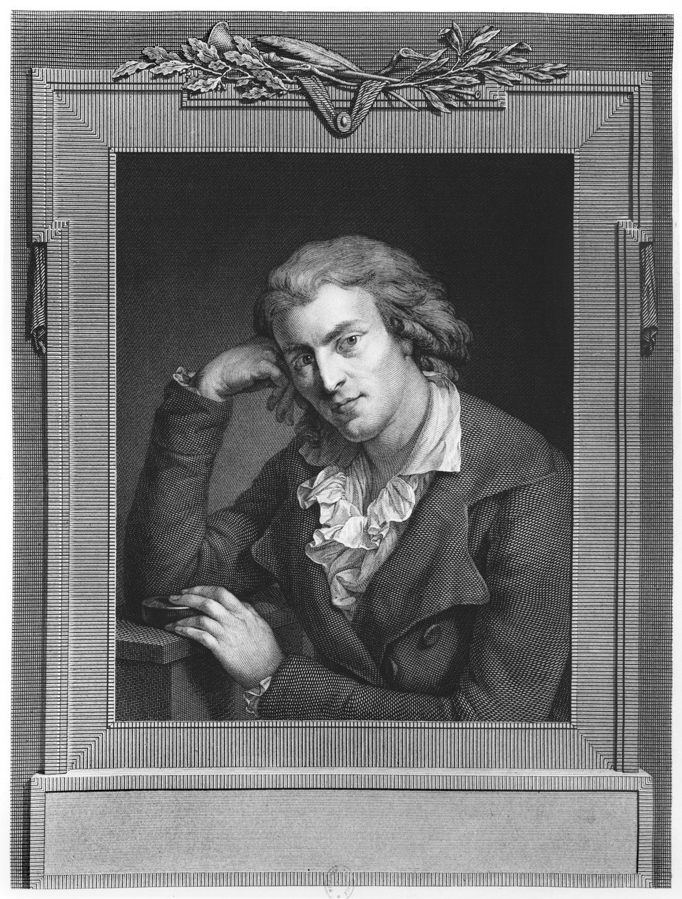 Friedrich Schiller (1759-1805) 1796 alkotó: Anton Graff