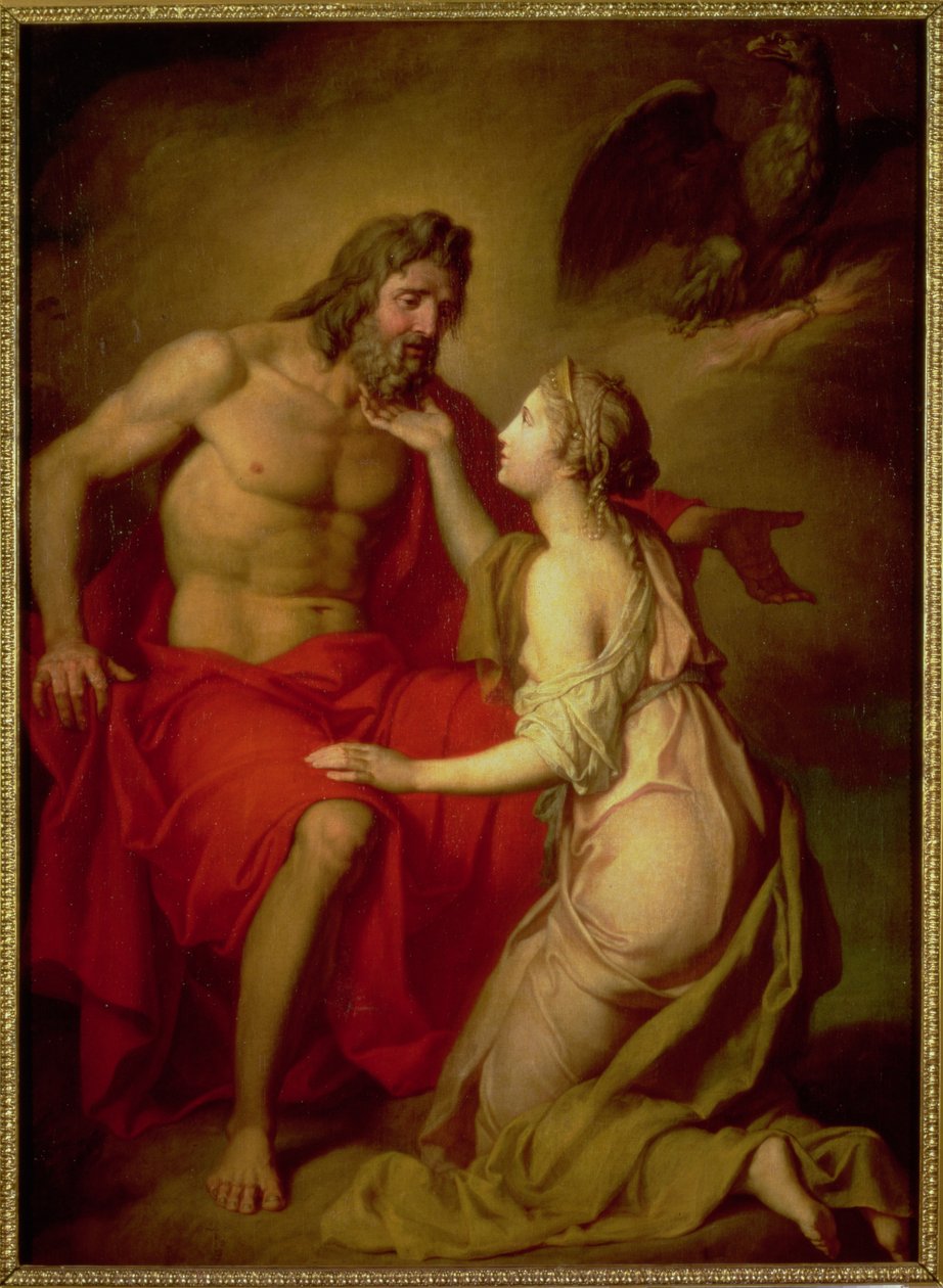Zeusz és Thetis, 1769 alkotó: Anton Pavlovich Losenko