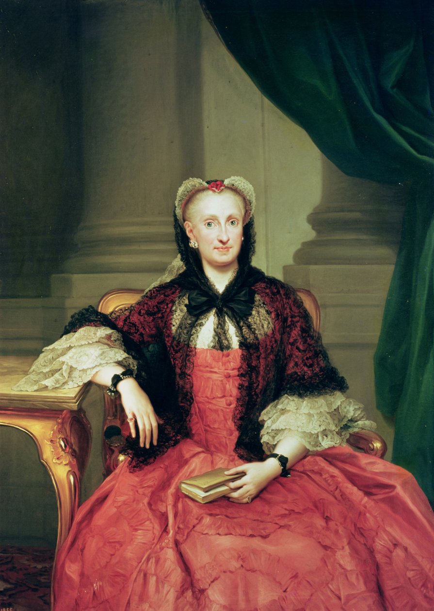 Szász Mária Amalia (1724-60) Spanyolország királynője alkotó: Anton Raphael Mengs