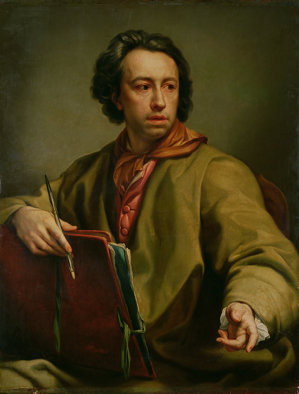 Önarckép alkotó: Anton Raphael Mengs