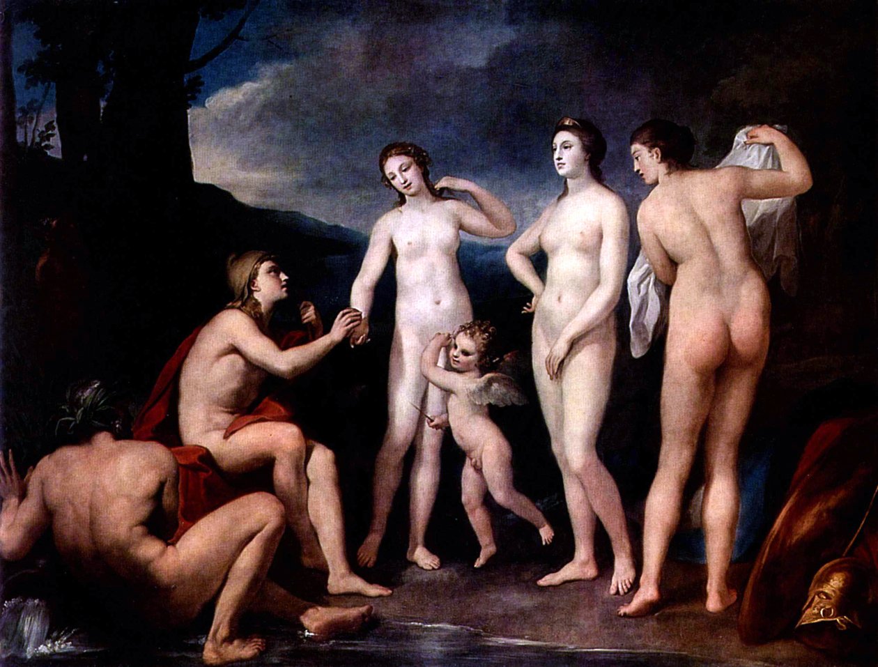 A párizsi ítélet alkotó: Anton Raphael Mengs