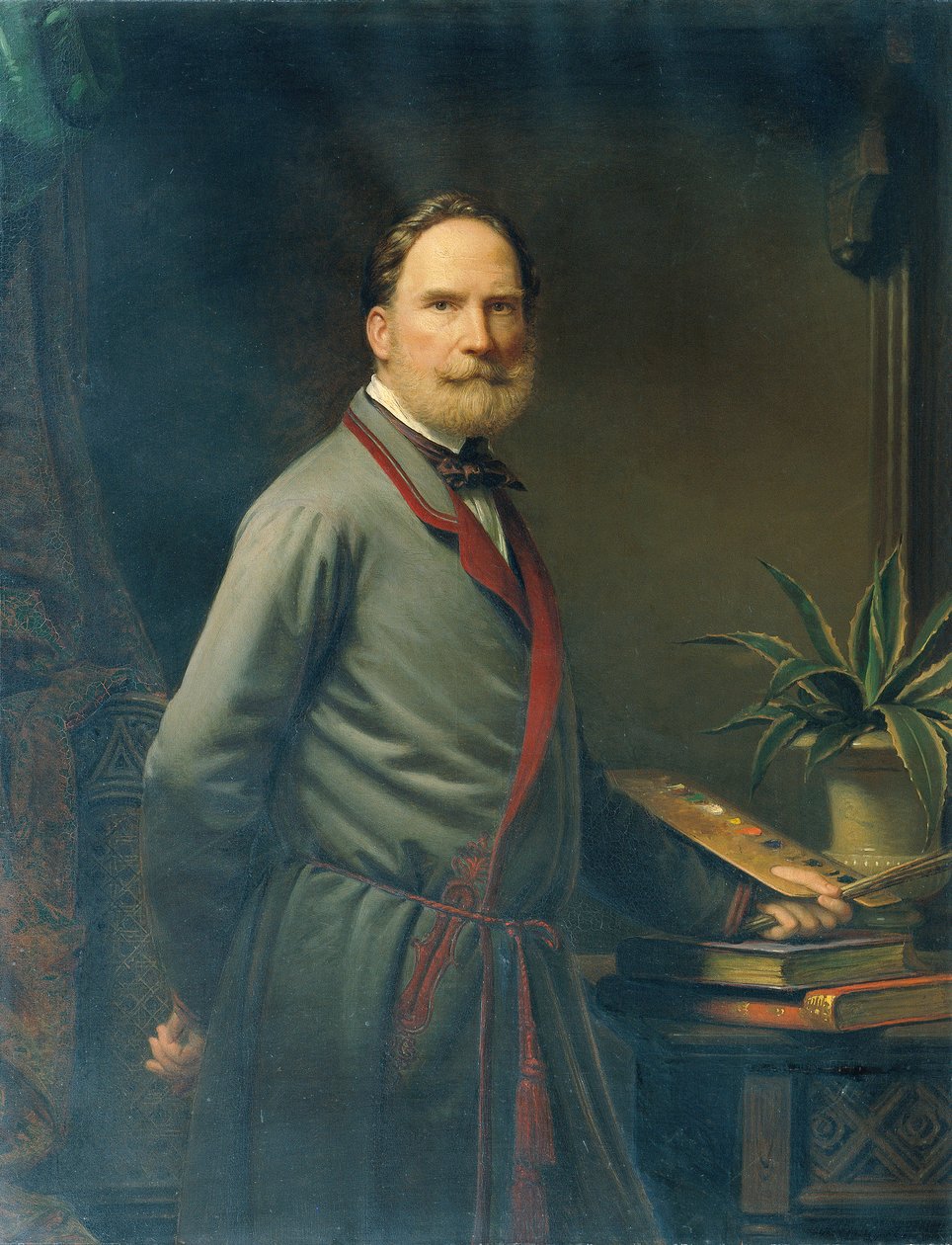 Önarckép alkotó: Anton Einsle