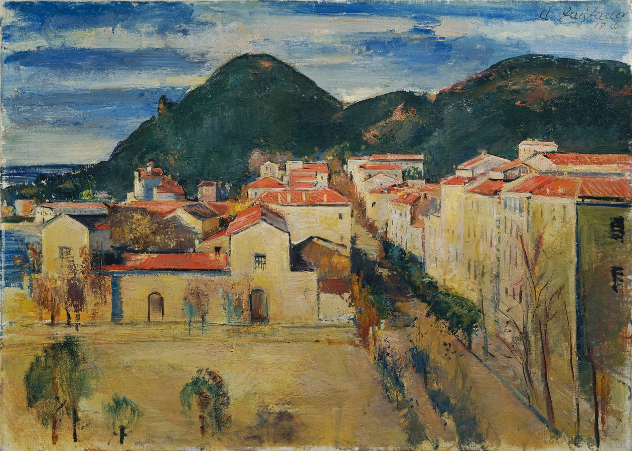 Ajaccio alkotó: Anton Faistauer