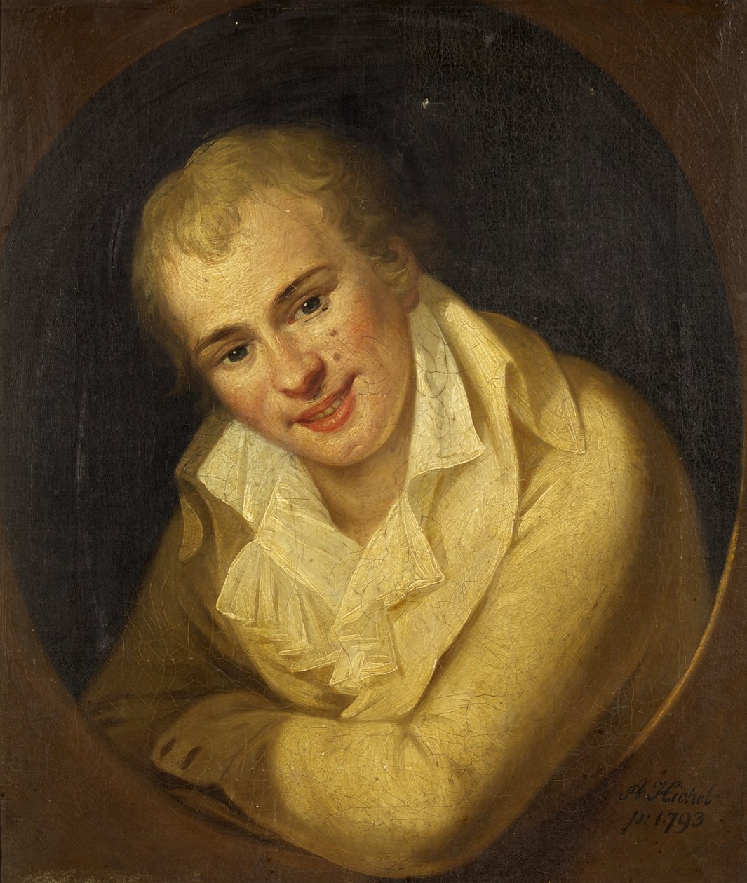 Dr. John King portréja alkotó: Anton Hickel
