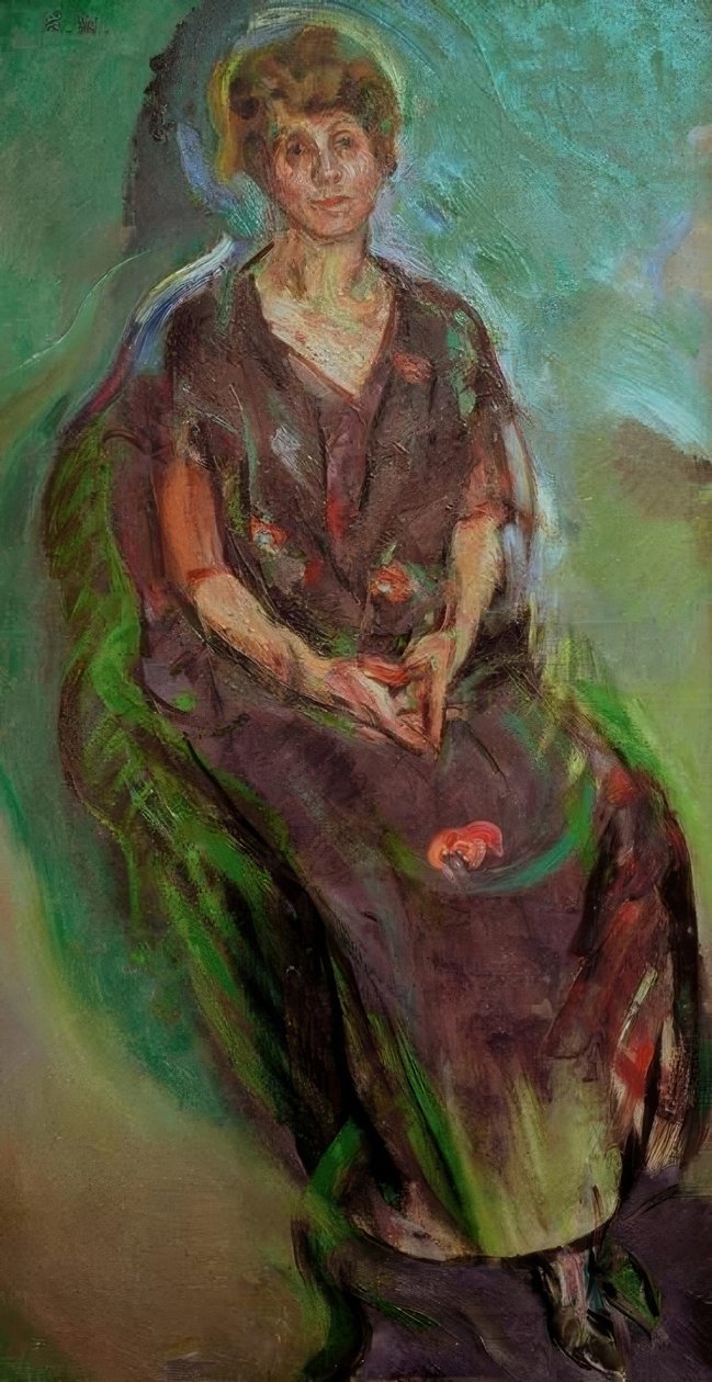 Bertha Zuckerkandl alkotó: Anton Kolig