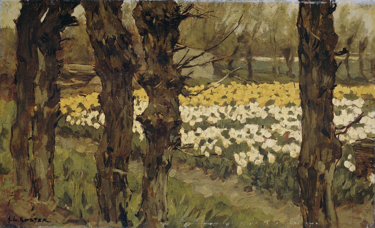 Tulipán mezők alkotó: Anton L. Koster