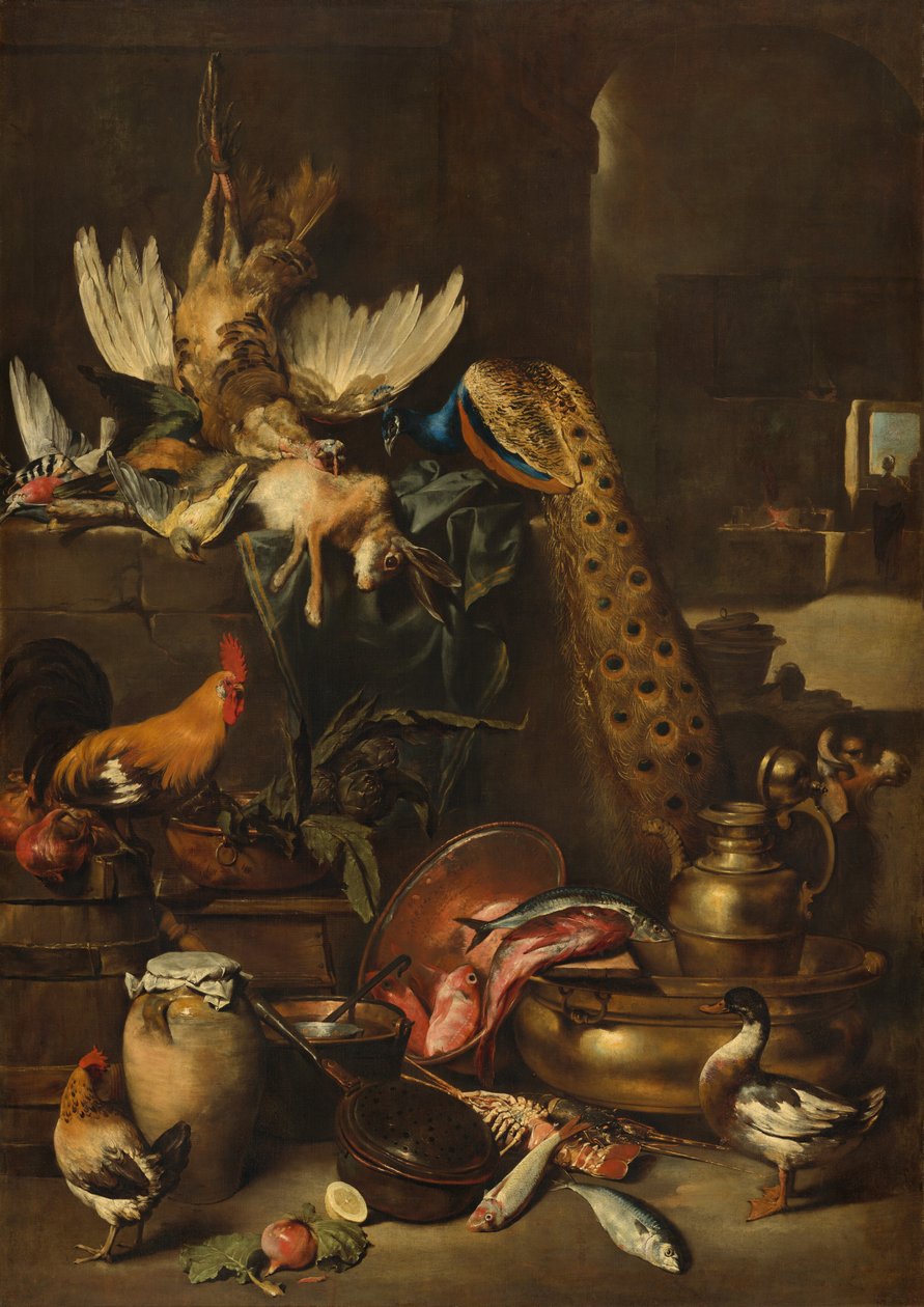 Az éléskamra alkotó: Anton Maria Vassallo