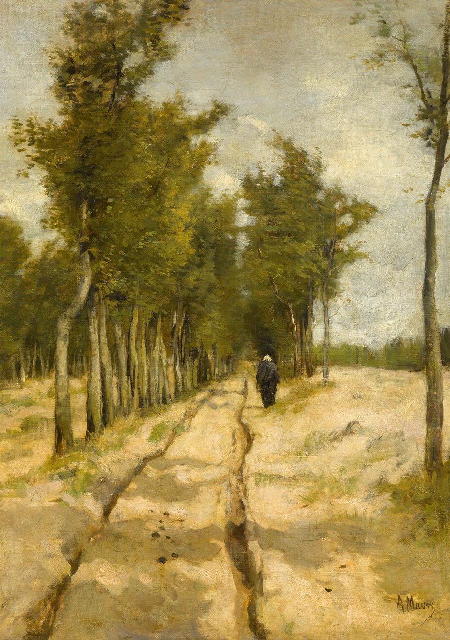 A Torenlaan Larenben alkotó: Anton Mauve