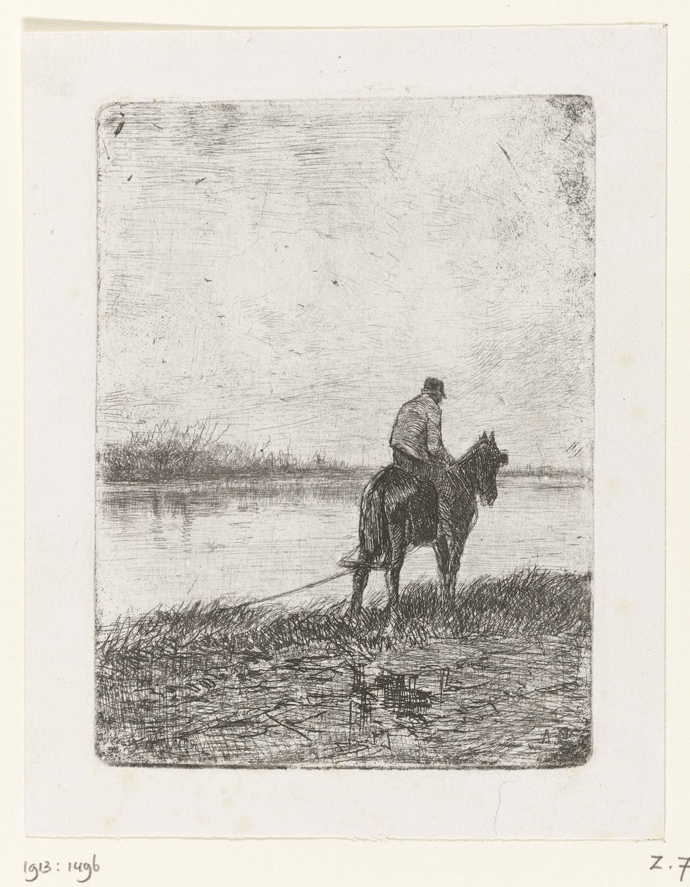 vontatóút alkotó: Anton Mauve