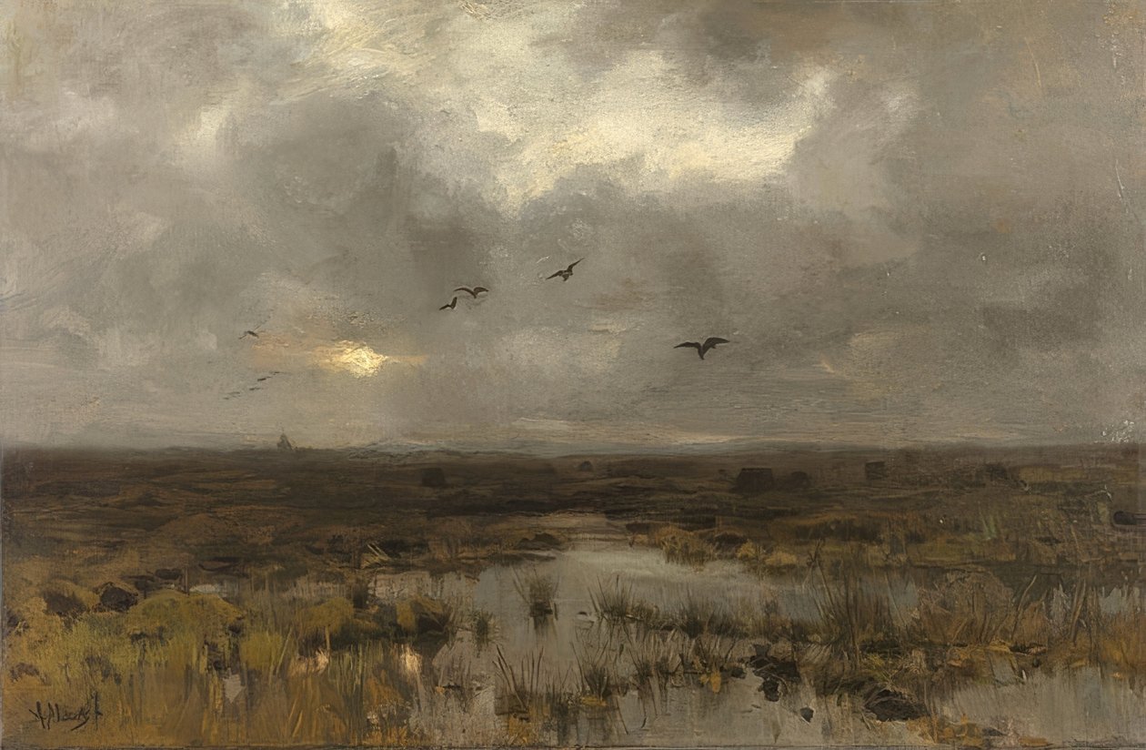 Március. 1885-88 körül alkotó: Anton Mauve