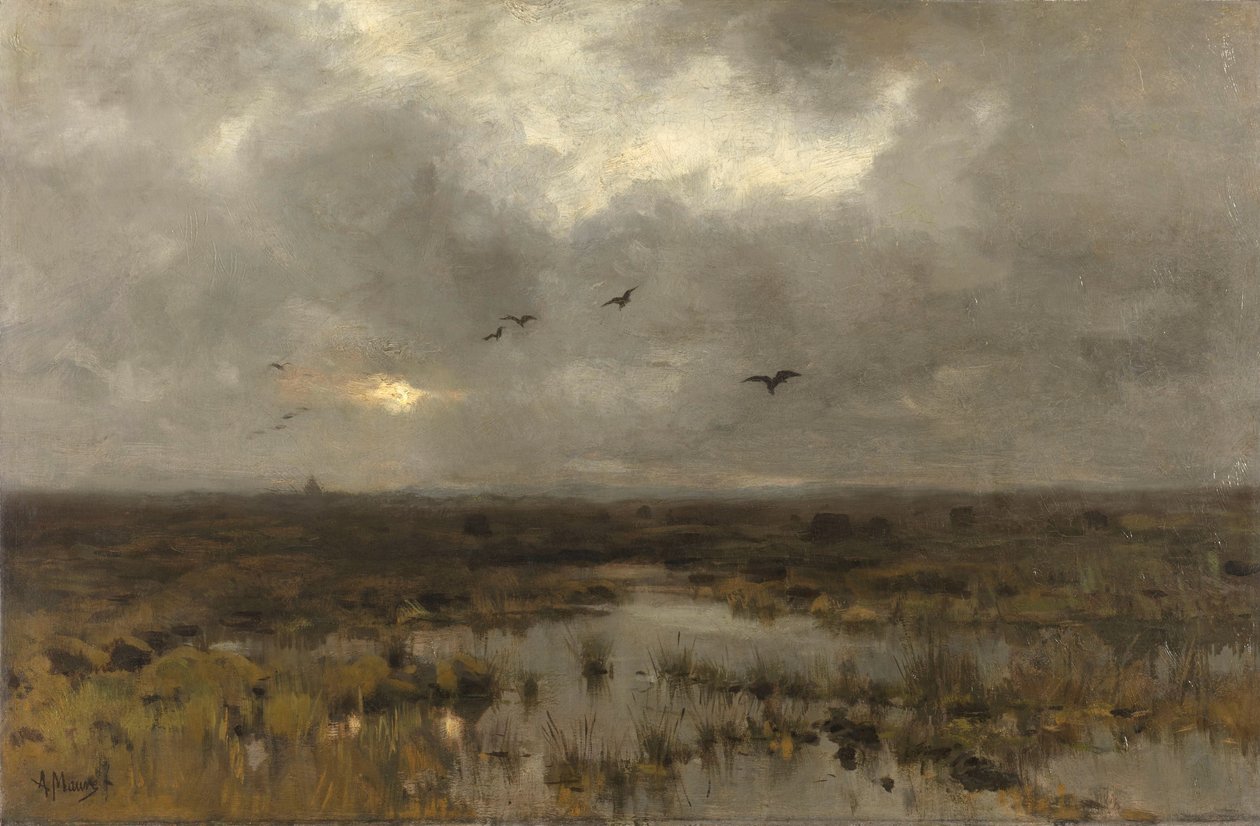 A Marsh alkotó: Anton Mauve