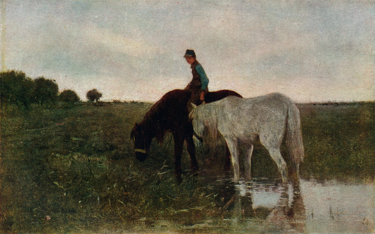 Lovak itatása, 1871, 1913 alkotó: Anton Mauve