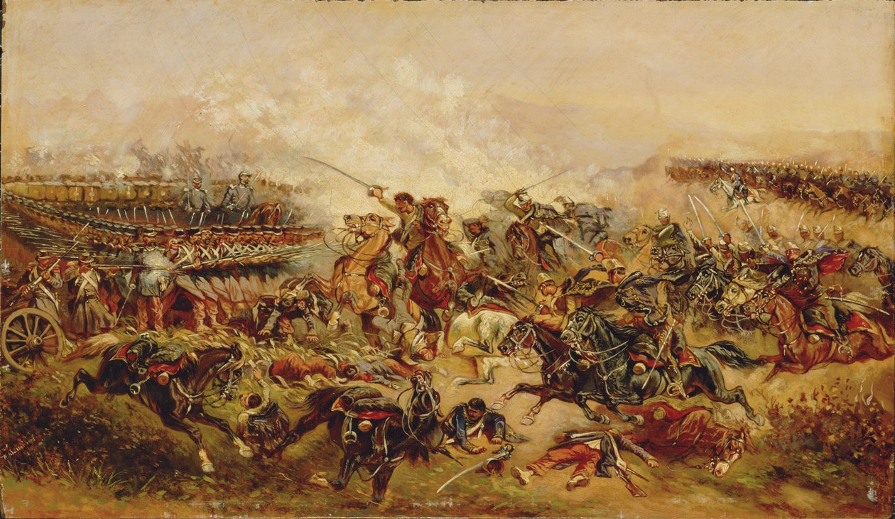 A solferinói csata ... alkotó: Anton Muller