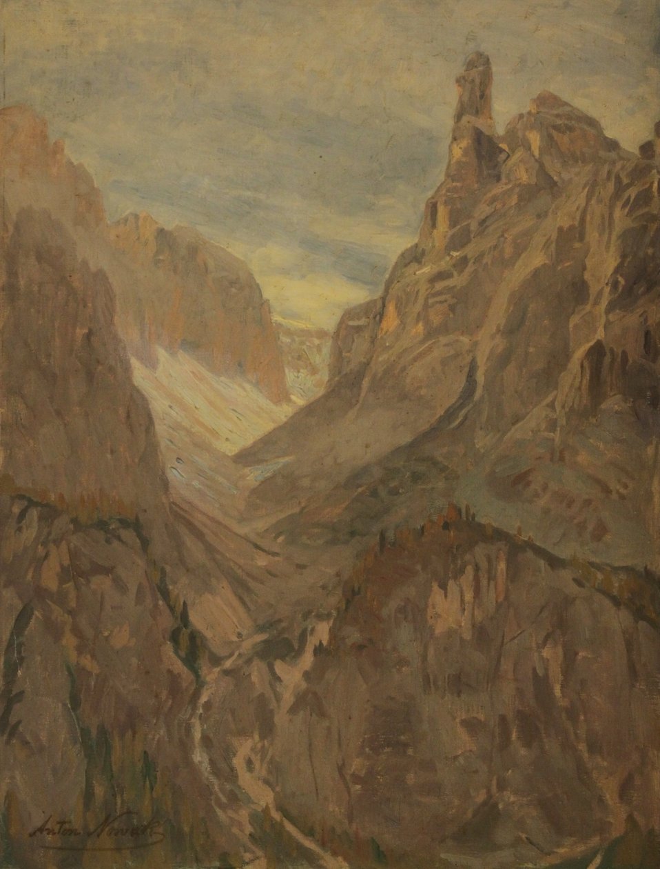 Szlovén: Val di Mesdi alkotó: Anton Nowak