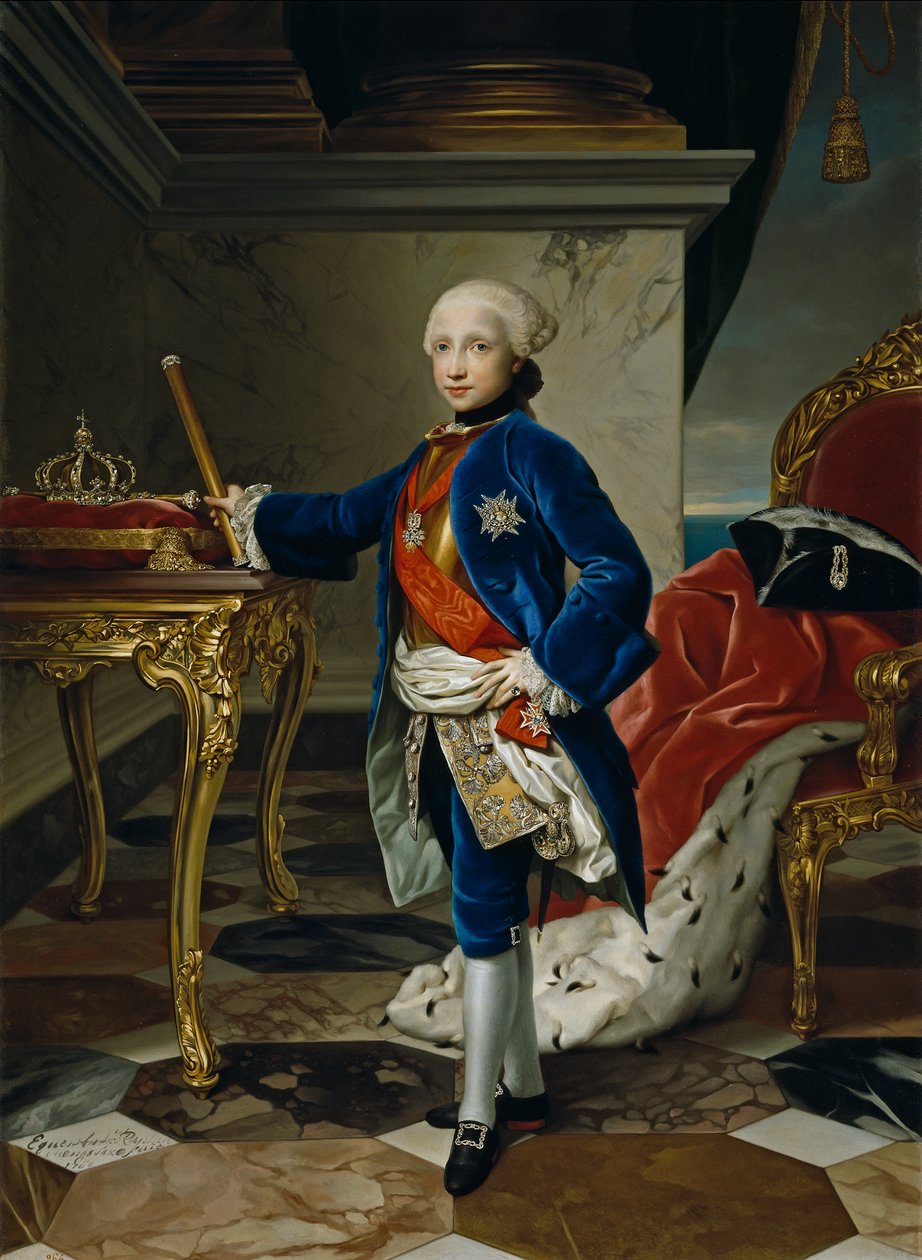 Nápolyi IV. Ferdinánd alkotó: Anton Raphael Mengs