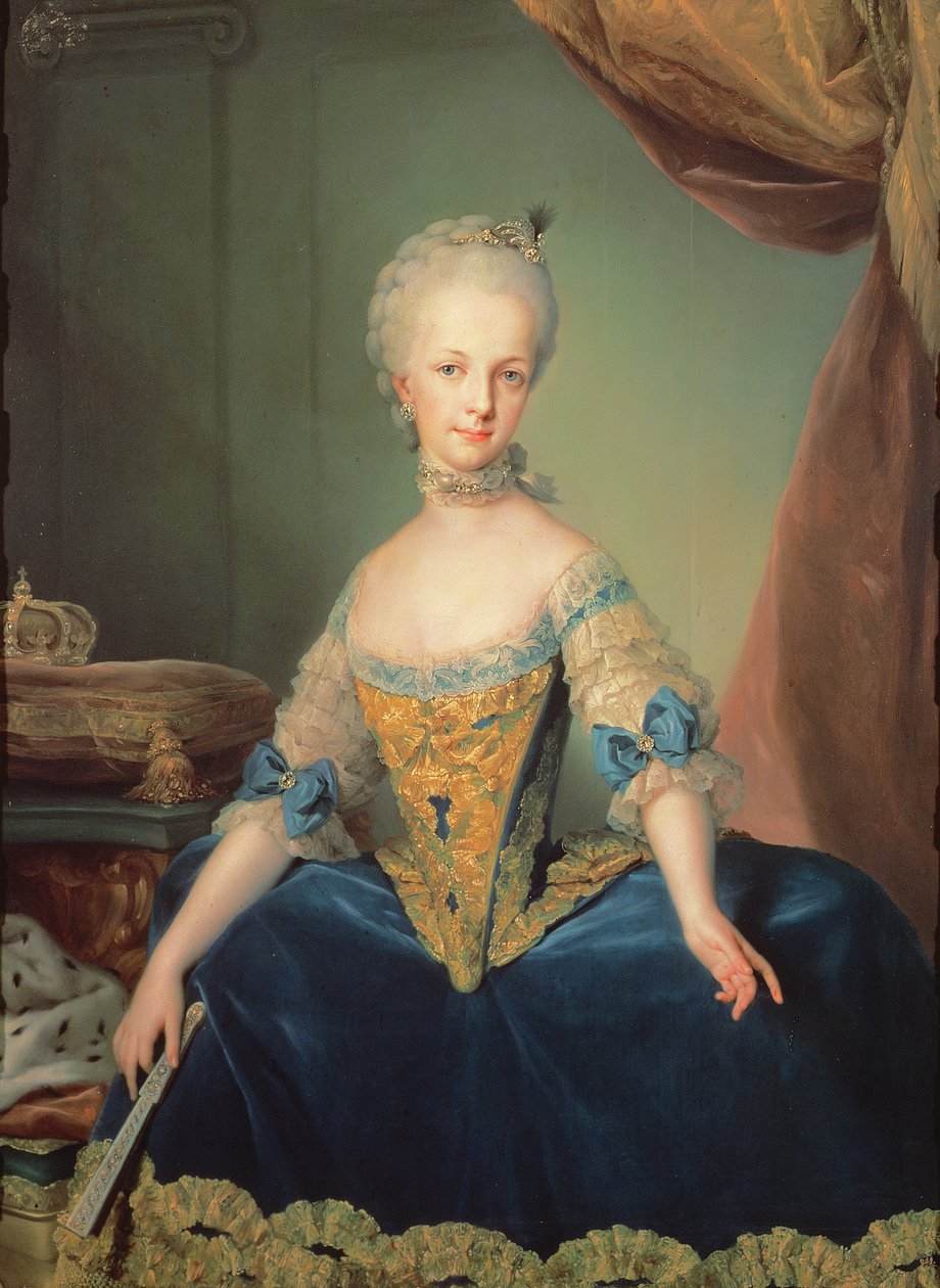 Maria Josepha, osztrák alkotó: Anton Raphael Mengs
