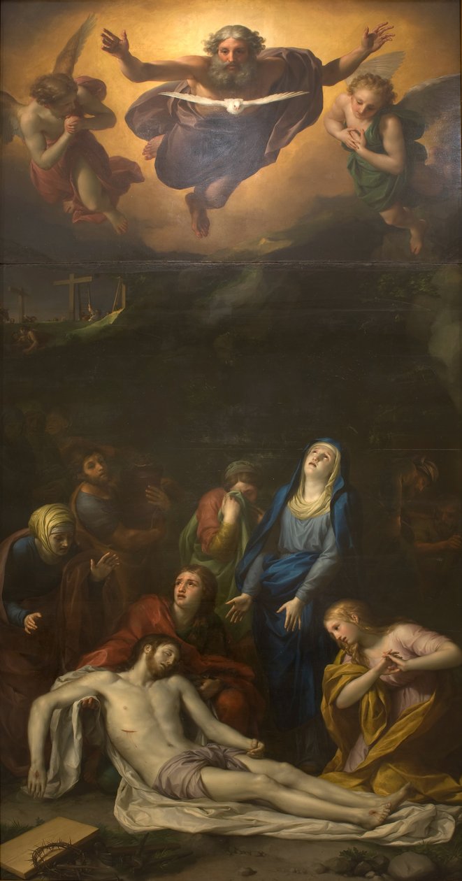 A keresztről való leszállás, 1760-as évek alkotó: Anton Raphael Mengs