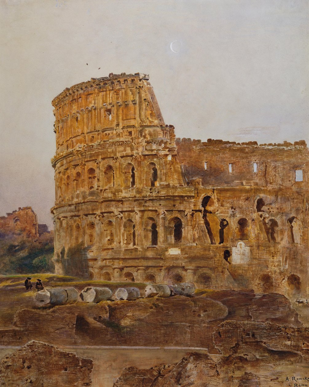 Colosseum Rómában alkotó: Anton Romako