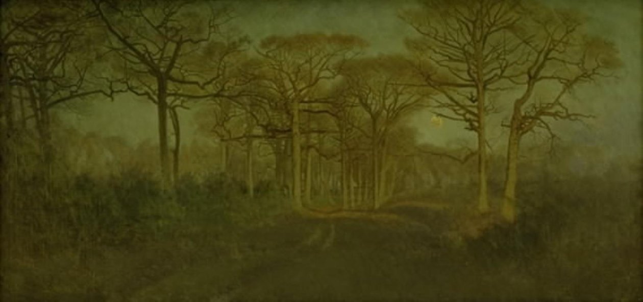 A fontainebleau-i erdő alkotó: Anton Teichlein