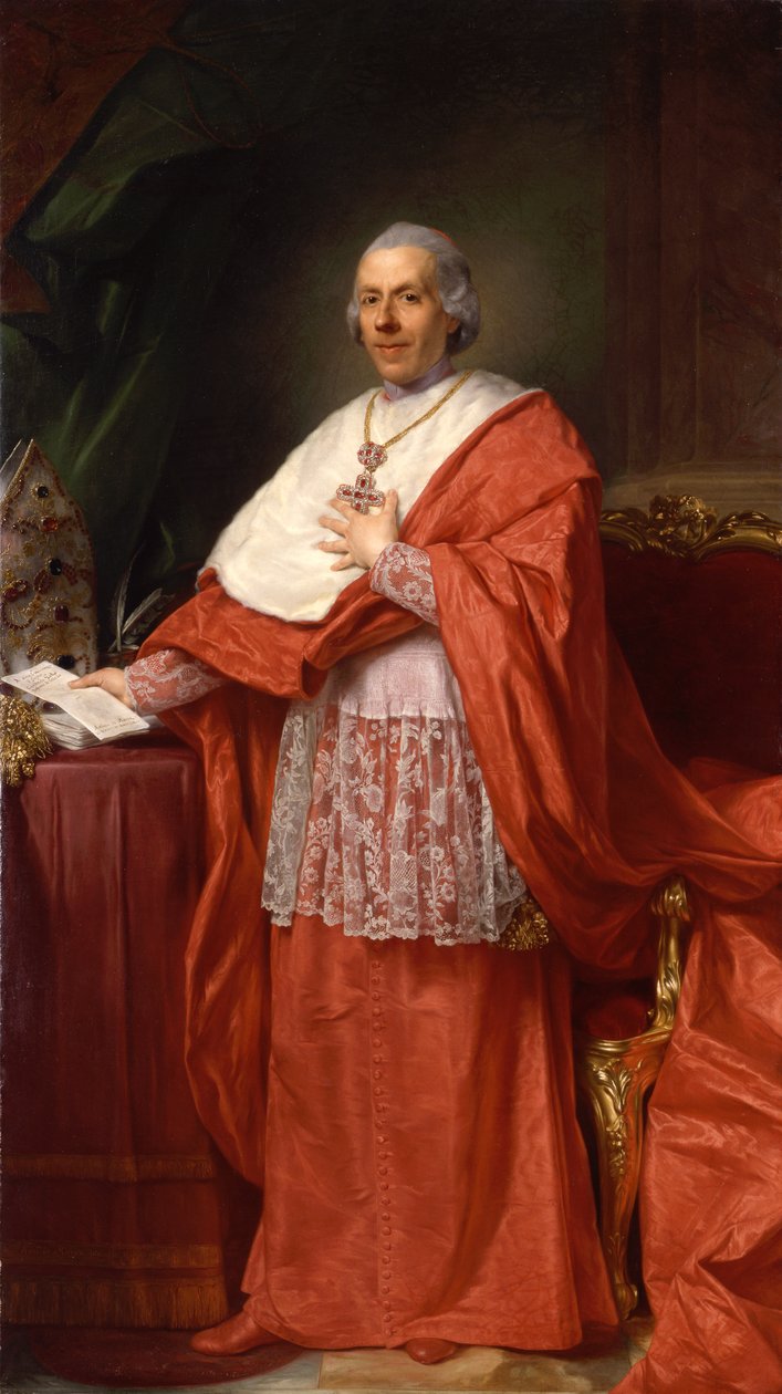 Muzzio Gallo bíboros (1721-1801), 1785 alkotó: Anton von Maron