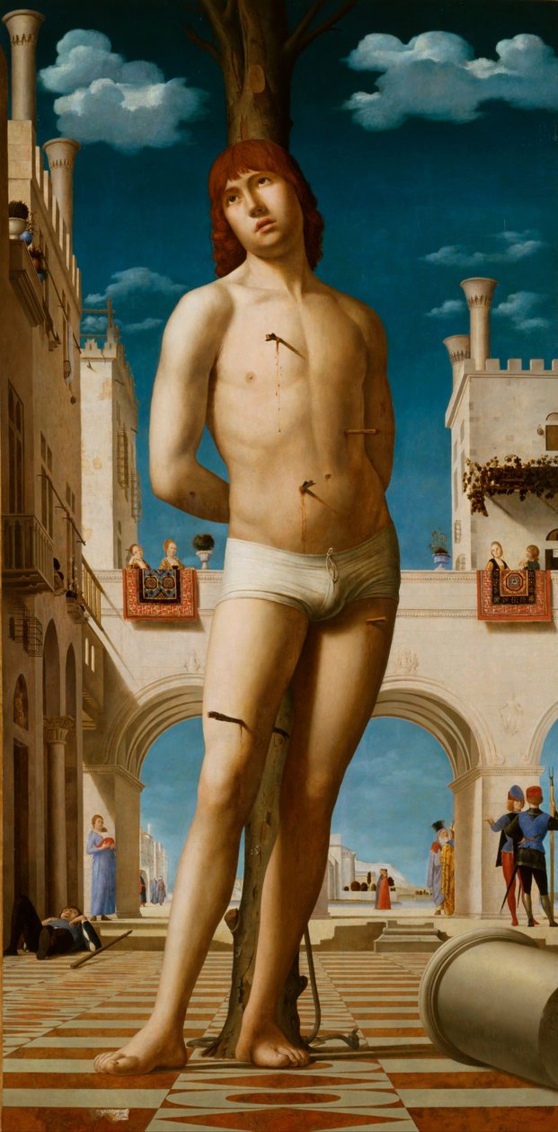 Szent Sebastian alkotó: Antonello da Messina