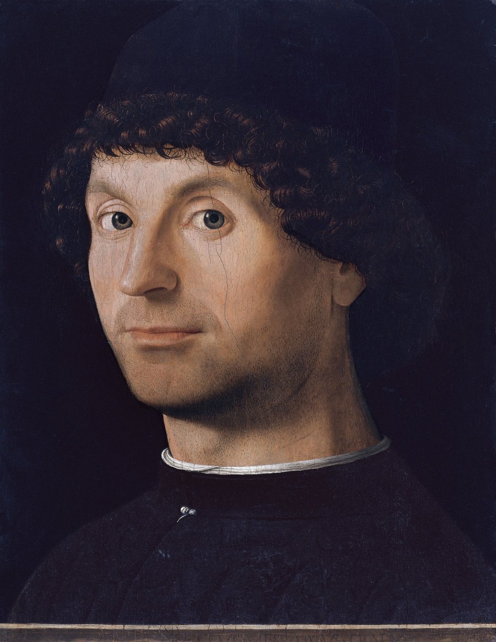 Egy férfi portréja alkotó: Antonello da Messina