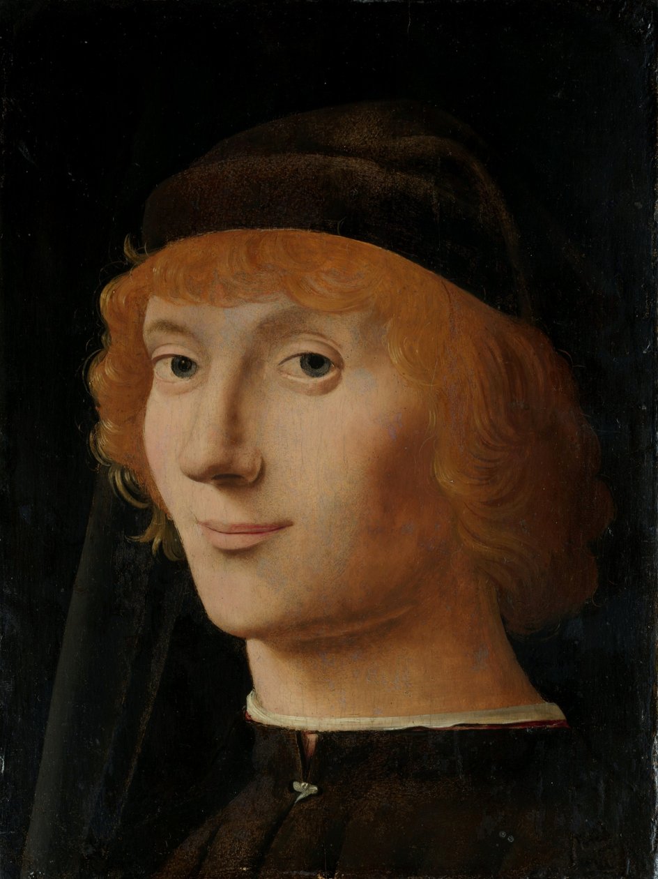 Egy fiatalember portréja alkotó: Antonello da Messina