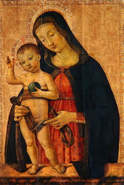 Madonna és gyermeke alkotó: Antoniazzo Romano
