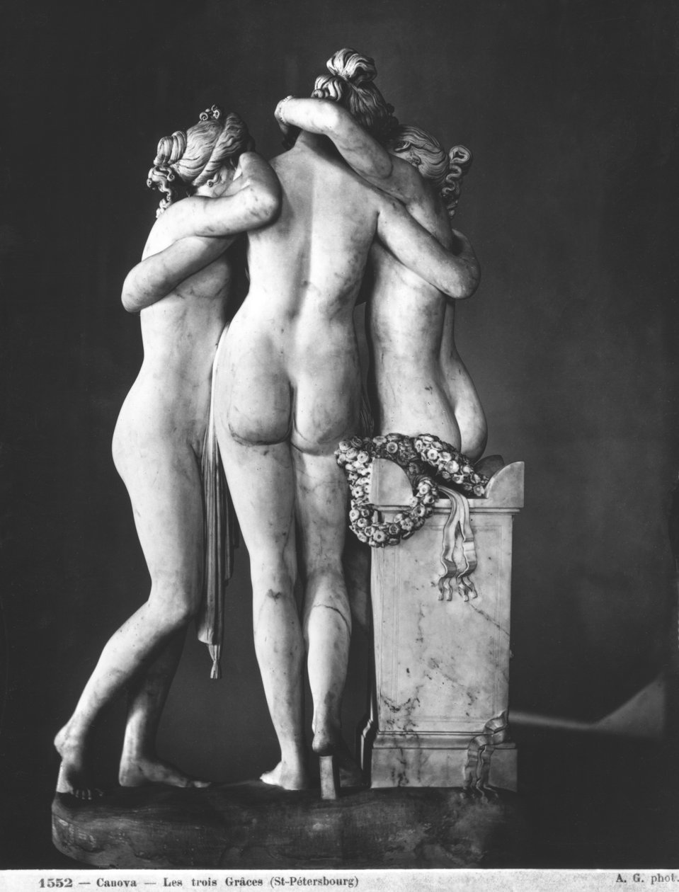 Three Graces, 1812-16 (márvány) (lásd még: 266966 és 266967) alkotó: Antonio Canova